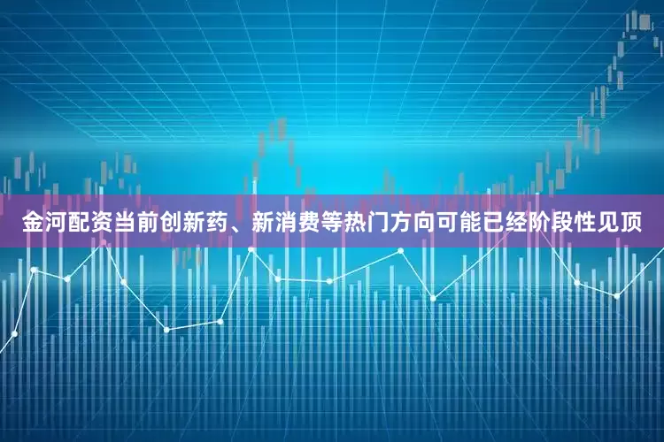 金河配资当前创新药、新消费等热门方向可能已经阶段性见顶