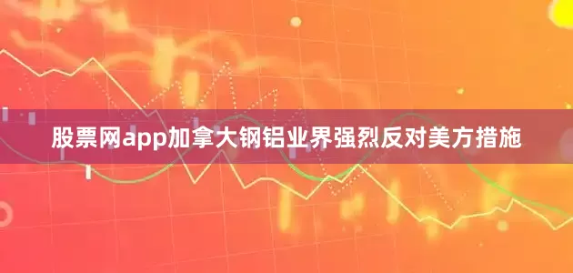股票网app加拿大钢铝业界强烈反对美方措施